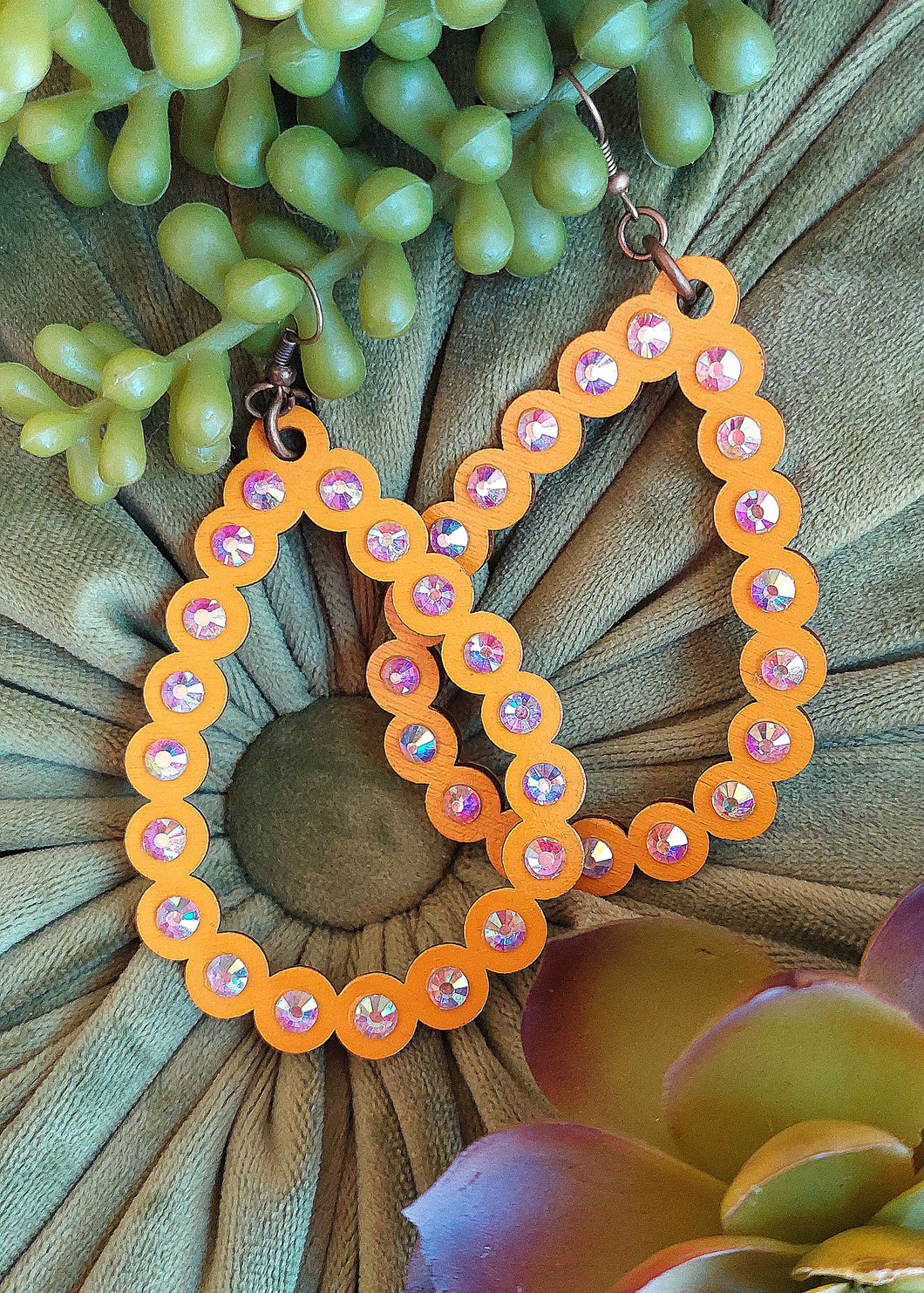 Perla Earrings (Mustard)