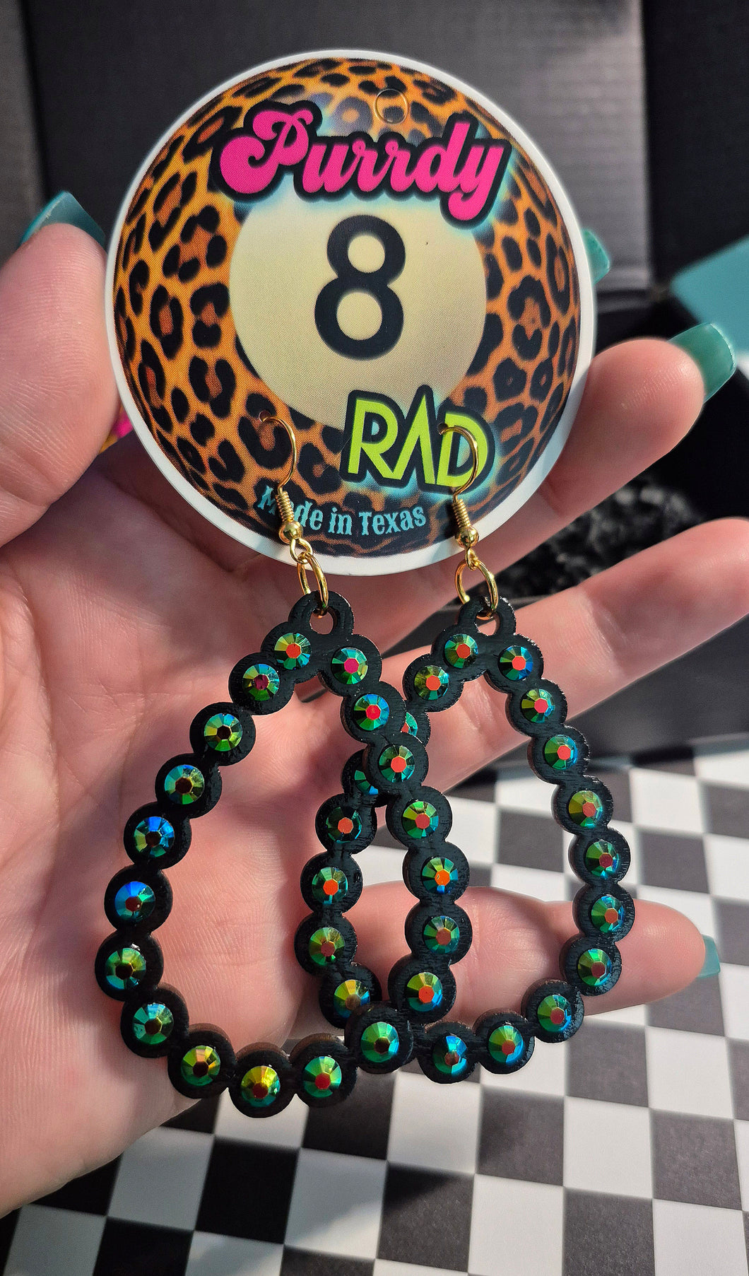 Perla Earrings (Oil Slick collection)