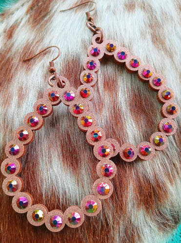 Perla Earrings (Rose Gold)