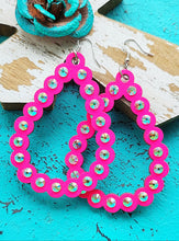 Load image into Gallery viewer, Perla Earrings (Barbie Pink)