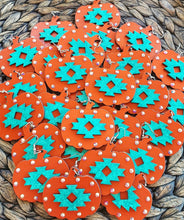 Load image into Gallery viewer, Southwest Pumpkin Earrings