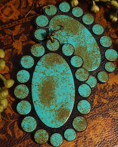Zuni Wood Earrings